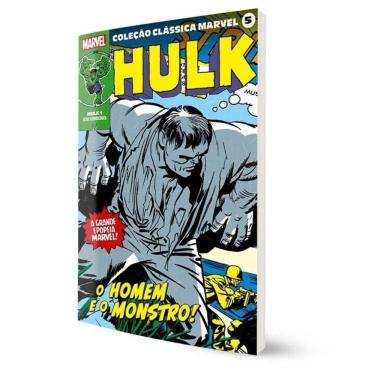 Imagem de Coleção Clássica Marvel - Vol.05 - Hulk - Vol. 01