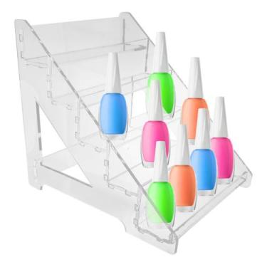 Imagem de Mini Display Suporte Organizador Expositor Manicure Vitrine Porta Esma