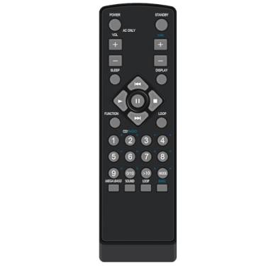 Imagem de Controle remoto de substituição RMT-CS33 aplicável para Sony AM/FM Radio CD Cassette Stereo Player 8-917-585-90 CFD-S23 CFD-S33 CFD-S34 CFD-533 CFD-S37 CFD-W57 CFDS23 CFDS33 CFDS34 CFD533 CFDS34