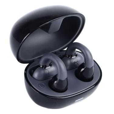 Imagem de Open Ear Clip Earbuds Bluetooth 5.3 Over Ear Earphones Construído Em Mic, Caso de Carregamento, Impermeável Fitness Headphones Earhook Earbuds para Esportes Exercício Workouts