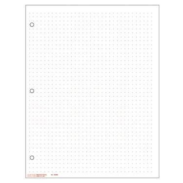 Imagem de Geyer Instructional Products - Papel quadriculado clássico, quadrado de 6 mm vermelho, dupla face, resma de 500 folhas, três furos perfurados