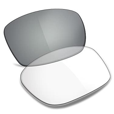 Imagem de TRUSHELL Substituição não polarizada para óculos de sol OAKLEY Splinter Eclipse Fotocromático - Não polarizado