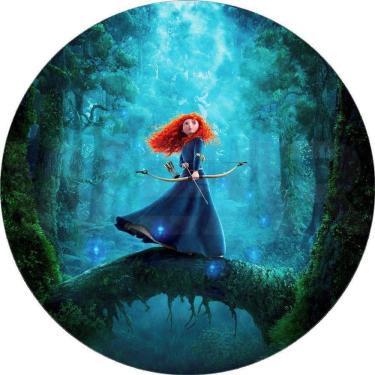 Imagem de Painel Redondo 3D Sublimado Valente Merida Frd-2122