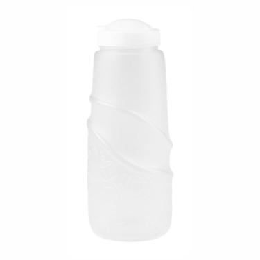 Imagem de Garrafa De Água Jarra Suco Geladeira Bpa Free Tampa Higiênica 1 Litro (Branco)