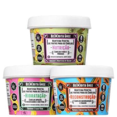 Imagem de Lola Be(M)dita Ghee Cronograma Capilar Kit 3 Produtos 100g - Lola Cosm