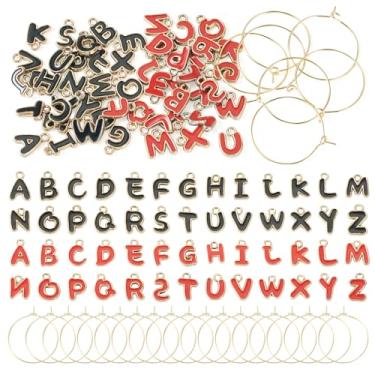 Imagem de Craftdady Pingentes de taça de vinho redondos esmaltados com etiquetas de anéis para taças de caule, decoração de festa de degustação de vinho, Esmalte, Sem Pedra Preciosa