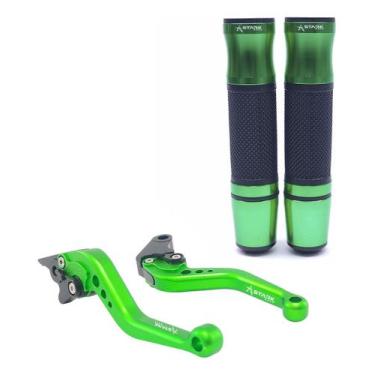 Imagem de Manete Manopla Esportivo Kasinski Comet Gtr 250 650 - Stark Race, Verd