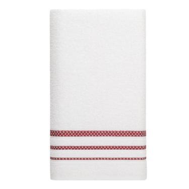 Imagem de Pano De Prato Teka Premium Nobre 100% Algodão 45x70cm, Vermelho