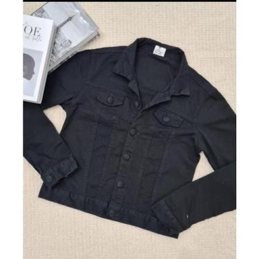 Imagem de Jaqueta Preta Sarja Com Botoes Forrados Formal Feminina. - TLT Modas, 