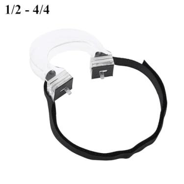 Imagem de Corretor de arco de violino GRCFUMO, arco de violino de plástico preto reto, ferramenta de guia de colimador para endireitar arco de violino para iniciantes e violinistas de (For 1/2-4/4 violin)