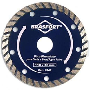 Imagem de disco diamantado brasfort turbo seco 8242