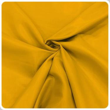 Imagem de Tecido Plano Bember Liso 1m x 1,50m - Brás Tecidos, Amarelo Ouro