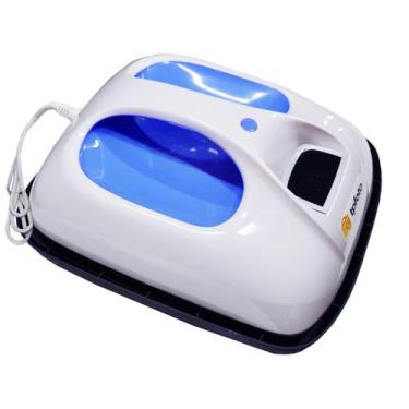 Imagem de Prensa Térmica Plana Portátil Azul 25x30cm  Sublimação 110V - TUDOPRAF