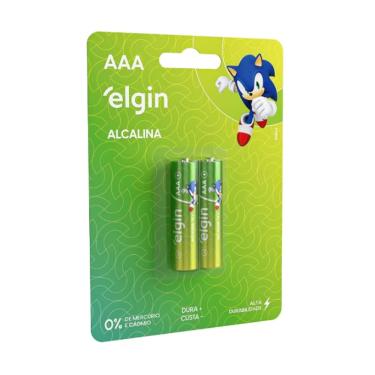 Imagem de Pilha Alcalina Palito AAA Blister Com 02 Unidades Sonic