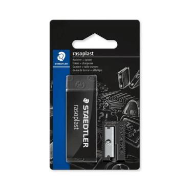Imagem de Borracha e Apontador Staedtler Rasoplast Black