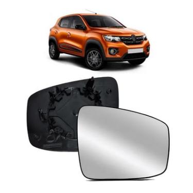 Imagem de Lente vidro retrovisor para renault kwid 17/.. - passageiro