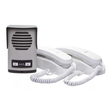 Imagem de Kit Porteiro Coletivo Agl 2 Pontos Com Monofone