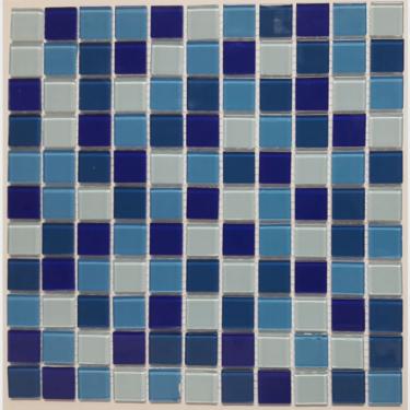 Imagem de Pastilha de Vidro Cristal Mix Glass Mosaic 30cmx30cm (Placas)