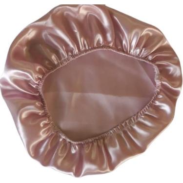 Imagem de Touca de Cetim anti frizz para dormir confortável - Herdeiras Pijamas,