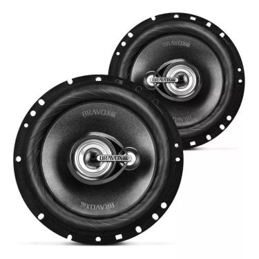 Imagem de Alto Falantes Bravox Tr6u Triaxial 6 Polegadas 120wrms Par