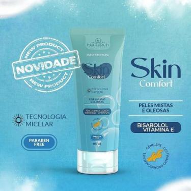 Imagem de Sabonete Facial Skin Comfort Peles Mista e Oleosas - Phállebeauty Comp