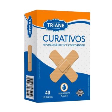Imagem de Curativo Triane Cor Bege 40 Unidades