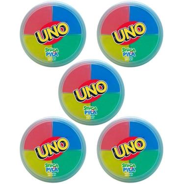 Imagem de 5X Stiica E Pula Massinha Air Clay 20G Uno - Doce Brinquedo