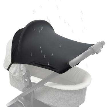 Imagem de Carrinho de proteção solar, acessórios para carrinho à prova de chuva,Capa para carrinho de -sol | Capa de dossel para proteção contra chuva e sol para assentos de carro, carrinho de bebê, carrinho de