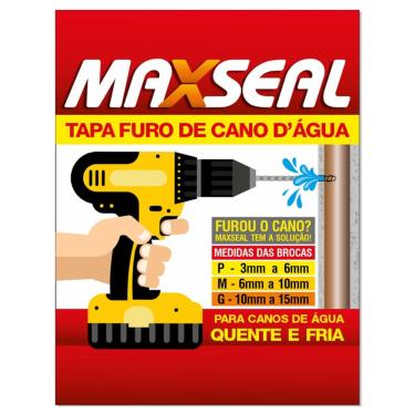 Imagem de Kit Reparo Tapa Furo Cano D`Água