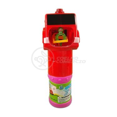 Imagem de Caminhão Bombeiro Bolhudo Pop Tik Toks Criança Vermelho 12
