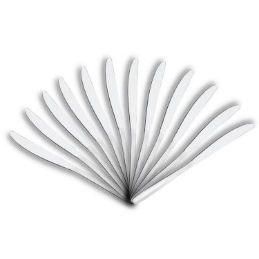 Imagem de Conjunto De Facas De Mesa Brinox Em Aço Inox Solaris 5106/103 - 12 Peças Inox