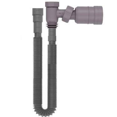 Imagem de Adaptador máquina de lavar 45 graus + mangueira saída 2,2m - BLUKIT