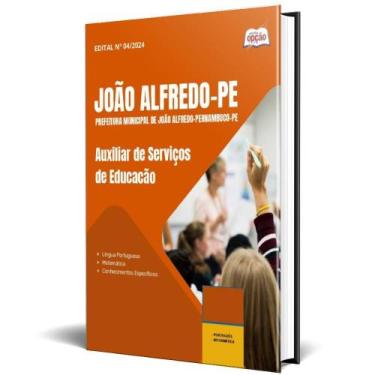 Imagem de Apostila Prefeitura João Alfredo Pe 2025 Auxiliar Serviços - Apostilas
