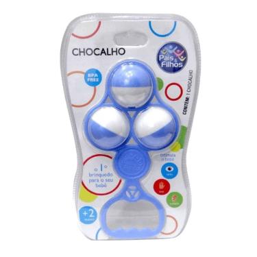 Imagem de Chocalho - Pais E Filhos - Azul
