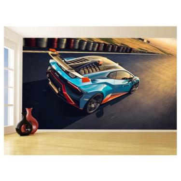 Imagem de Papel De Parede Carro Lamborghini V10 Huracan 3,5M Car207 - Você Decor