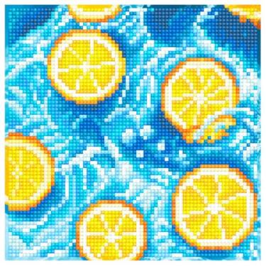 Imagem de Diamond Art By Leisure Arts Fatias cítricas, 20 x 20 cm, kits de pintura de diamante para iniciantes para adultos - Kits de arte de diamante um kit de artesanato criativo relaxante com pedras