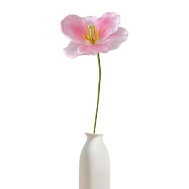 Imagem de Flor Artificial | Enfeite de Flor Falsa sem Folhas 11 cm - Decoração para Casa e Casamento Adereços para Fotografia Retro e Exposição Comercial Dia dos Namorados Aniversário Quarto Sala de