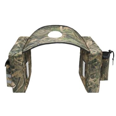 Imagem de MotiveTech Bolsa de selim para quadriciclo, bolsa para tanque de combustível, resistente à água, universal, de armazenamento para bagagem, acessórios para motos