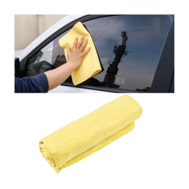 Imagem de BESULEN Pano de camurça para carro, 66 cm x 43 cm, toalha Shammy superabsorvente para veículos, sem arranhões, reutilizável, secagem automotiva, lavagem, limpeza, acessórios, universal para SUV, Sedan