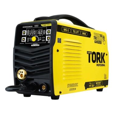 Imagem de Maquina Solda Inversora Trisolda Mig Gás Flex 160a Tork 5kg