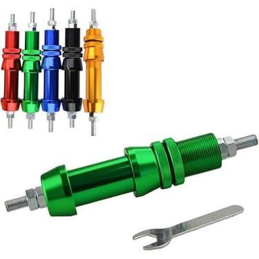 Imagem de AMEYXGS Suporte De Carretel Arco E Flecha Para Flecha, Giratório Liga Alumínio Composto, Acessório Recurvo (Verde)