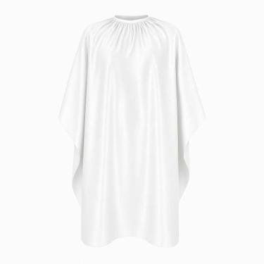 Imagem de Capa de Corte para Barbeiros e Cabeleireiros em Cetim com Zíper - Barb