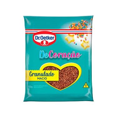 Imagem de Dr. Oetker Confeito Granulado Macio, Sabor Chocolate, Decoração e Finalização de Doces e Sobremesas, 130g
