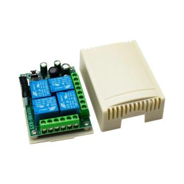 Imagem de Interruptor Sem Fio Universal 4ch Módulo Receptor De Relé 110v 130v 22