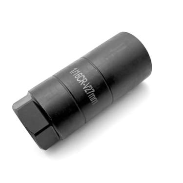 Imagem de MOXRUQ Soquete para sensor de pressão de óleo, soquete de interruptor de pressão de óleo de 1 1/40.6 cm serve para chave hexagonal de 3/20.3 cm ou unidade de 3/20.3 cm, remoção rápida e instalação de