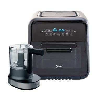 Imagem de Kit Fritadeira Super Fryer E Processador De Alimentos Oster Up & Down