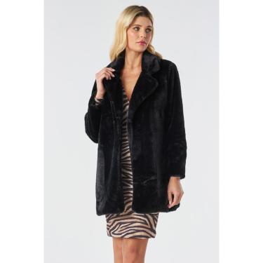 Imagem de Casaco Longo PKS Pêlo Preto-GG-Feminino