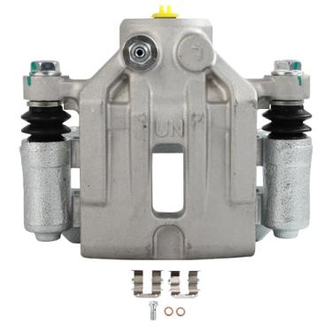 Imagem de SCITOO Pinça de freio a disco traseira esquerda 19-B3427 com suporte apto para Kia para Rondo 2007-2008, pistão único