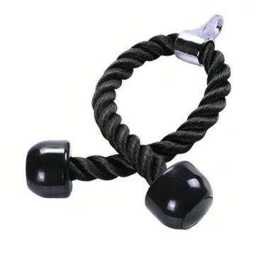 Imagem de Puxador Tríceps Corda Musculação Profissional Academia 70cm - MHR