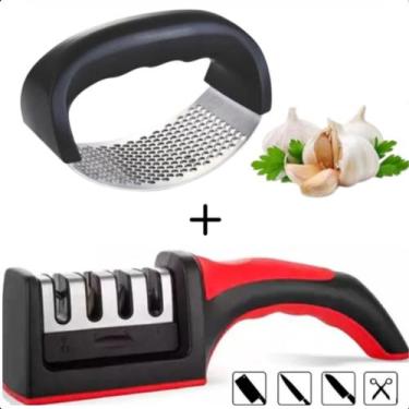 Imagem de KIT Cozinha Resistente: Triturador e Afiador Elegante - LIPPIN